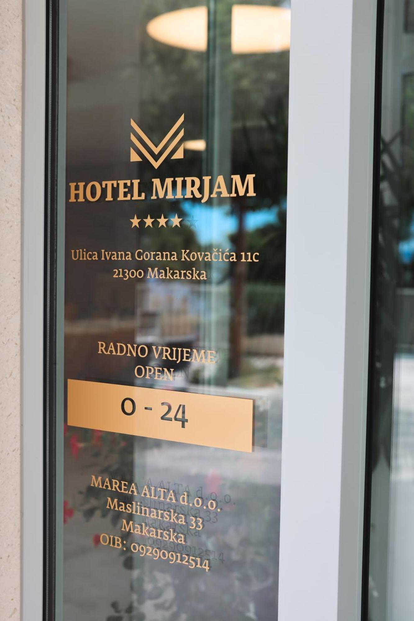 Boutique Hotel Mirjam Makarska Esterno foto